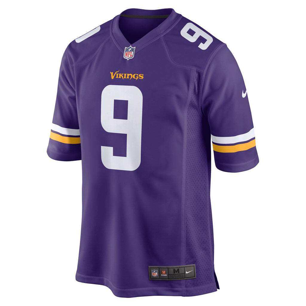 J.J. McCarthy Minnesota Vikings Nike    Game Jersey - Purple