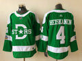 Men's Dallas Stars Miro Heiskanen #4 Green Breakaway Player Jersey1