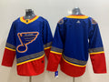 Men's St. Louis Blues Blue Premier Breakaway Heritage Blank Jersey1