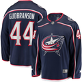 Men's Columbus Blue Jackets Erik Gudbranson #44 Navy Home Breakaway Player Jersey1