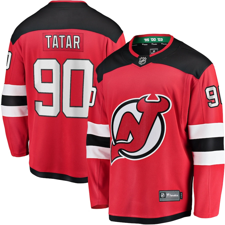 Tomas Tatar New Jersey Devils   Home Breakaway  Jersey - Red