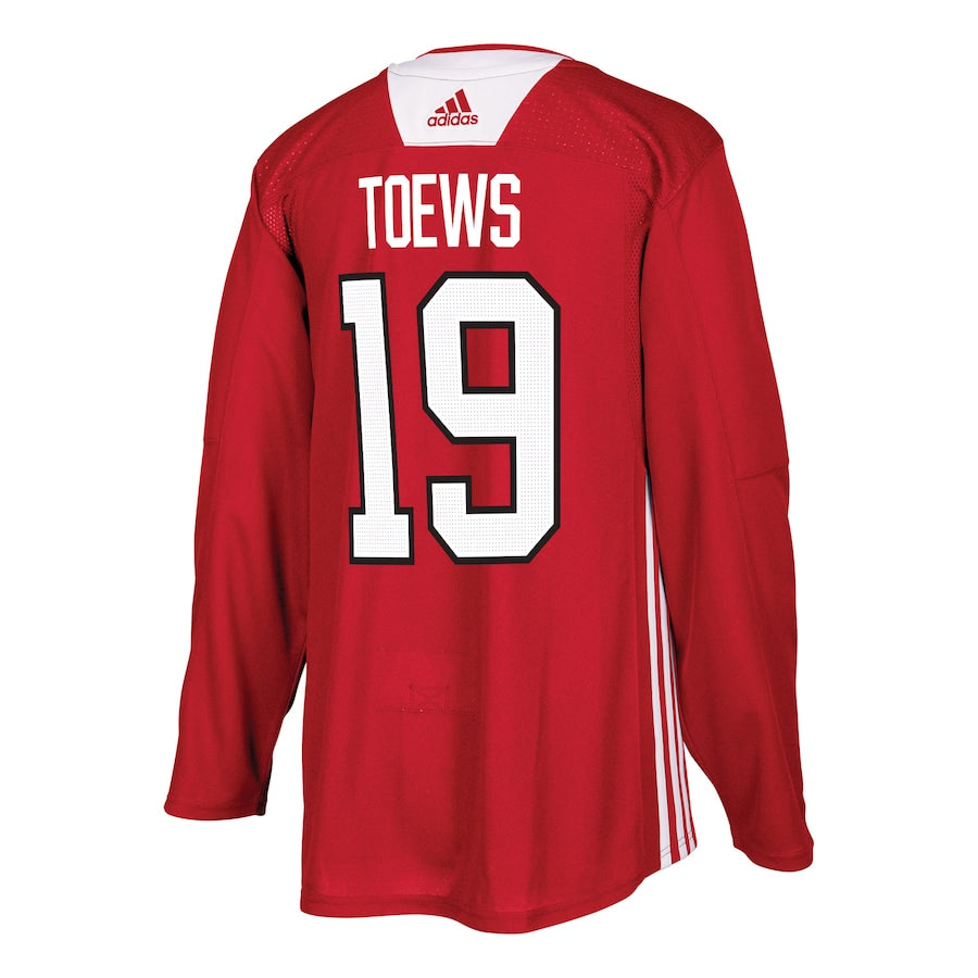 Jonathan Toews Chicago Blackhawks   Practice  Jersey - Red