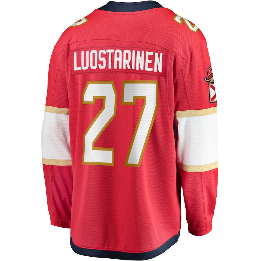 Eetu Luostarinen Florida Panthers   Home Breakaway  Jersey - Red