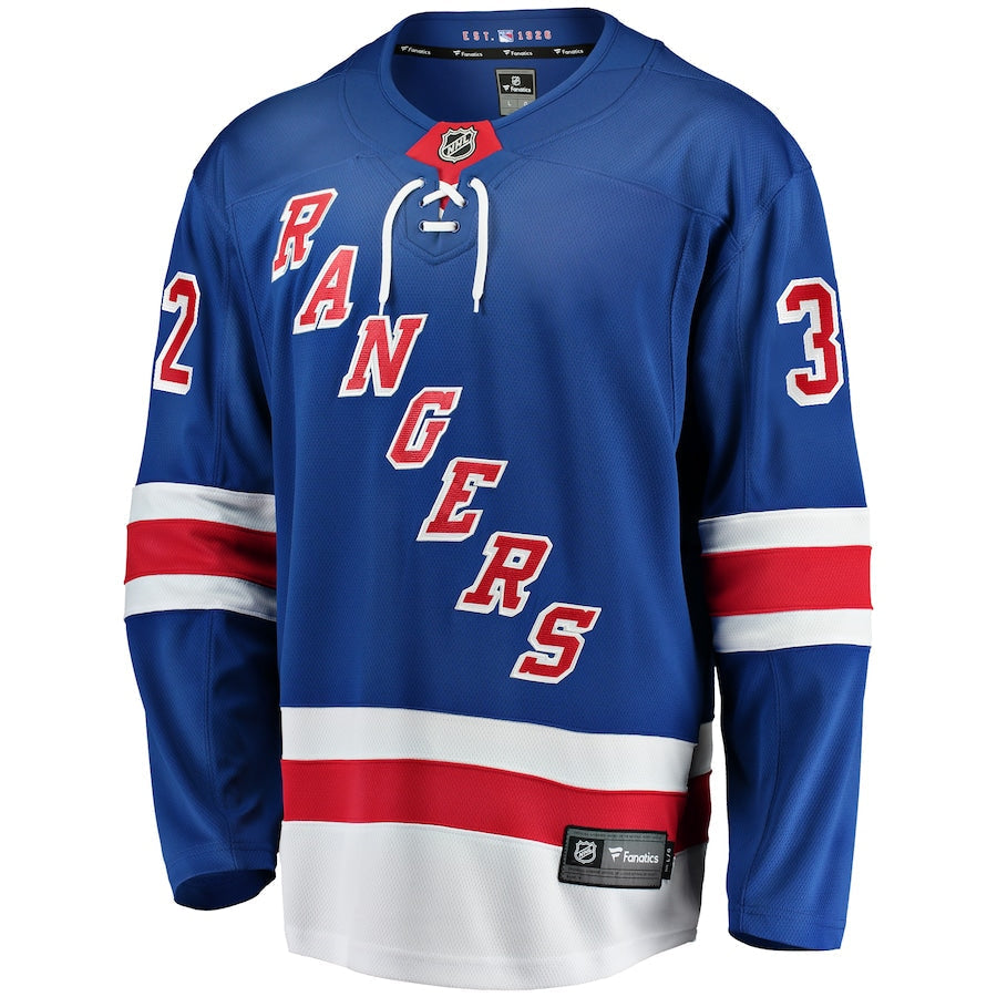 Jonathan Quick New York Rangers   Home Breakaway Jersey - Blue