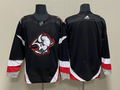 Men's Buffalo Sabres Black Alternate Premier Breakaway Blank Jersey1