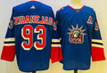 Men's New York Rangers Mika Zibanejad #93 Blue Jersey1