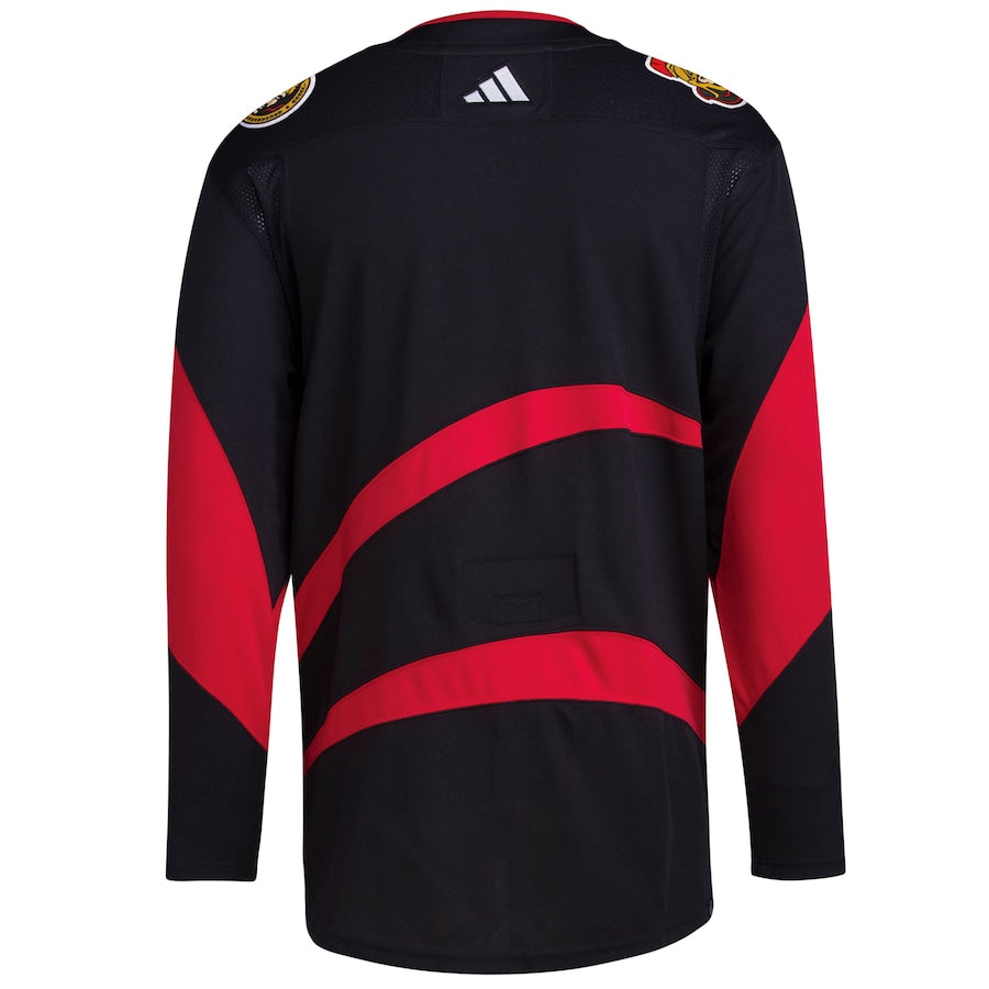 Ottawa Senators   Reverse Retro 2.0   Blank Jersey - Black