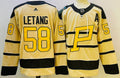 Men's Pittsburgh Penguins Kris Letang #58 Yellow Player Jersey1