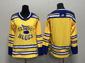 Men's St. Louis Blues Yellow Reverse Retro 2.0 Authentic Blank Jersey1