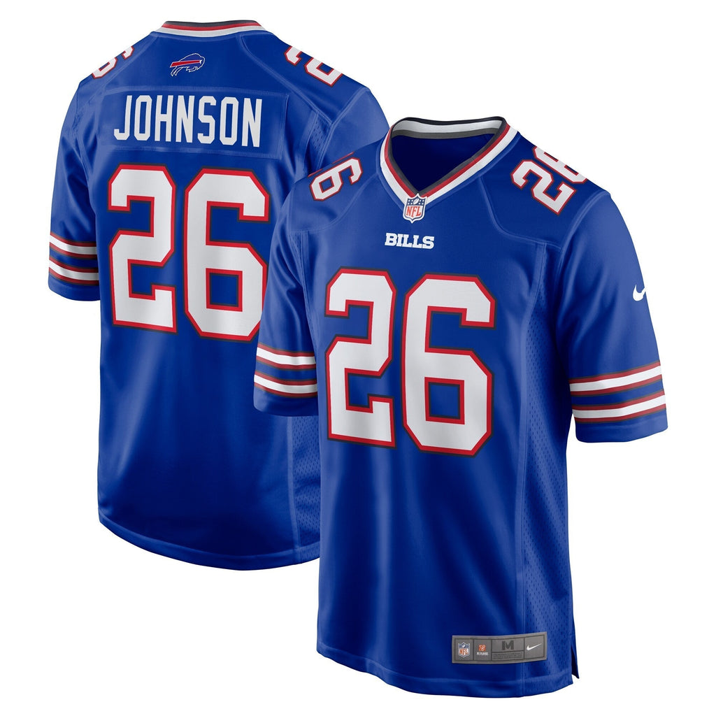 Ty Johnson Buffalo Bills Nike Team Game Jersey - Royal
