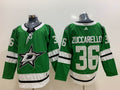 Men's Dallas Stars Mats Zuccarello #36 Green Breakaway Player Jersey1
