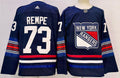 Men's New York Rangers Matt Rempe #73 Blue Jersey1