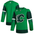 Calgary Flames   2023 St. Patrick's Day Primegreen   Jersey - Kelly Green