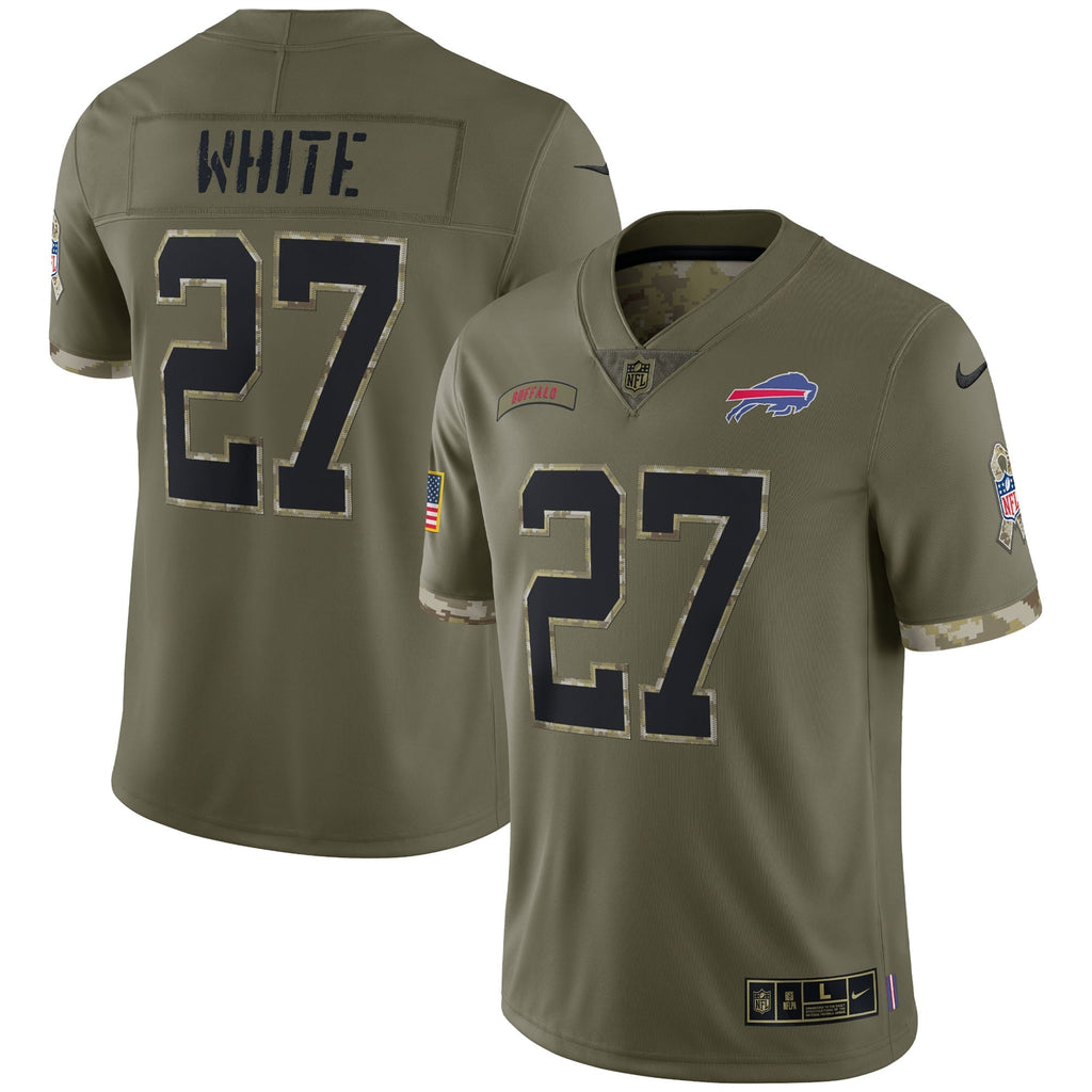 Tre'Davious White Buffalo Bills Nike Salute To Service Limited Jersey - Olive