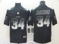 Men's Las Vegas Raiders Bo Jackson #34 Black Authentic Game Jersey1