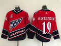 Men's Washington Capitals Nicklas Backstrom #19 Red Home Breakaway Player Jersey1