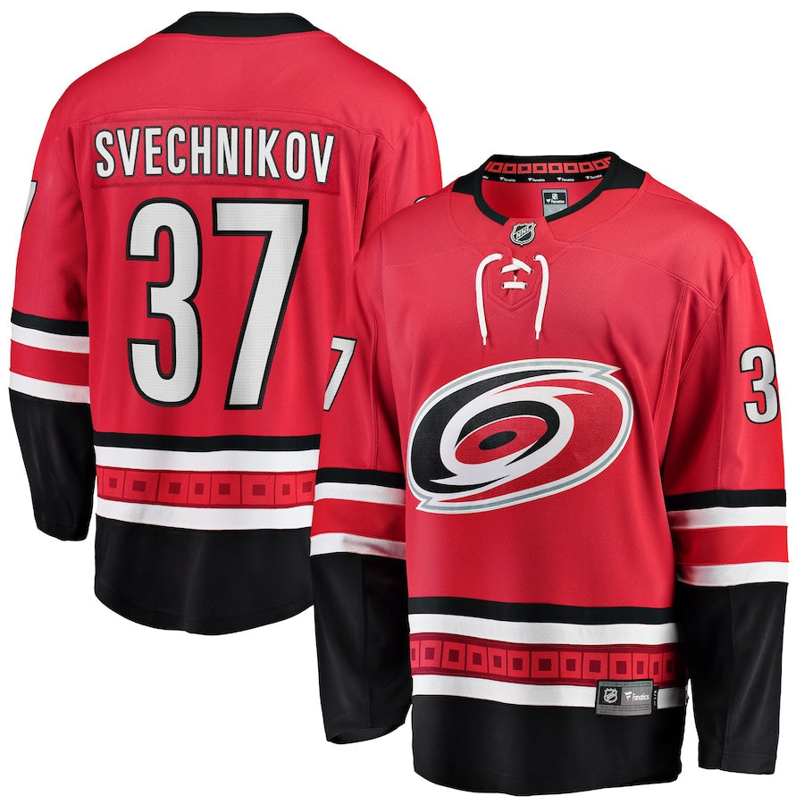 Andrei Svechnikov Carolina Hurricanes   Alternate Breakaway  Jersey - Red