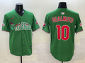 Men's Philadelphia Phillies JT Realmuto #10 Green Replica Team Jersey1