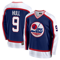 Men's Winnipeg Jets Bobby Hull #9 Blue Player Game Jersey1