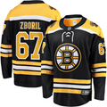Men's Boston Bruins Jakub Zboril #67 Black Replica Player Jersey1