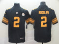 Men's Pittsburgh Steelers Mason Rudolph #2 Black Alternate Legend Jersey1