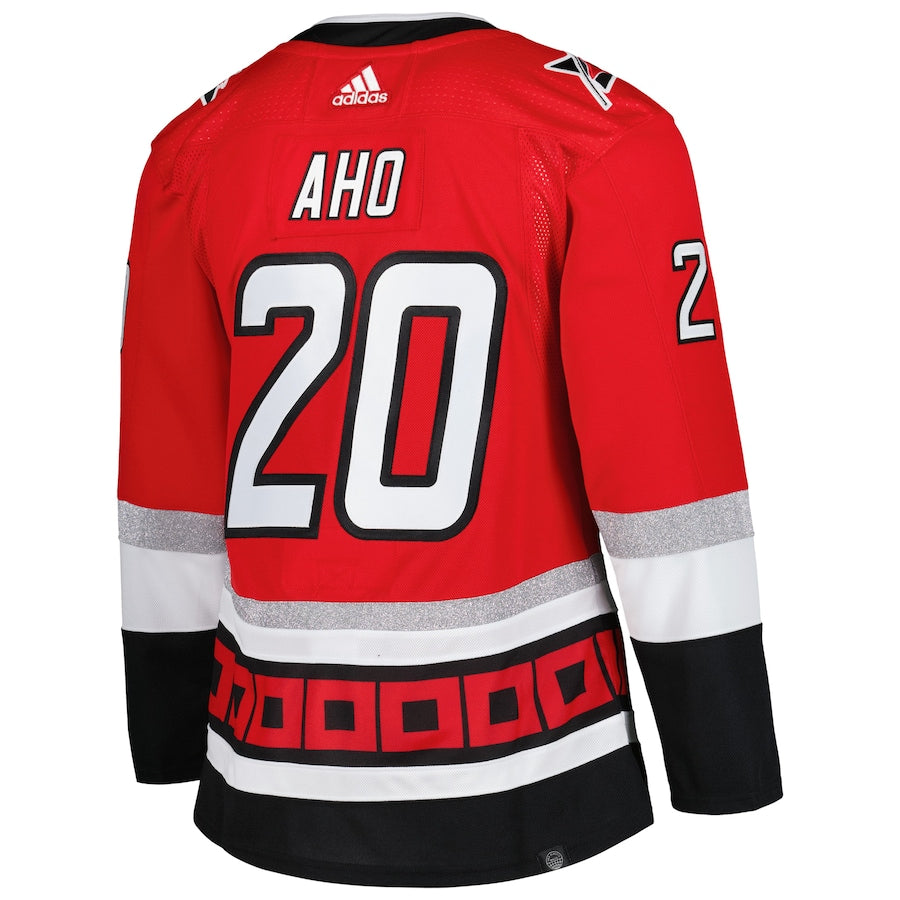 Sebastian Aho Carolina Hurricanes   Alternate Primegreen   Jersey - Red