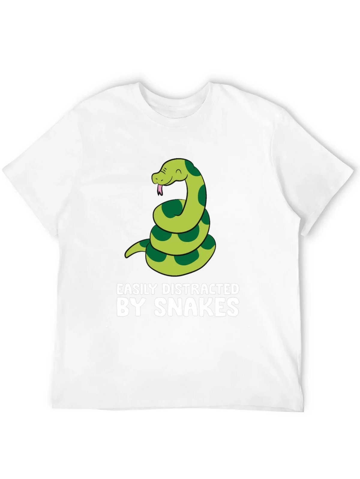 Easily Distracted By Snakes Graphic T-Shirt