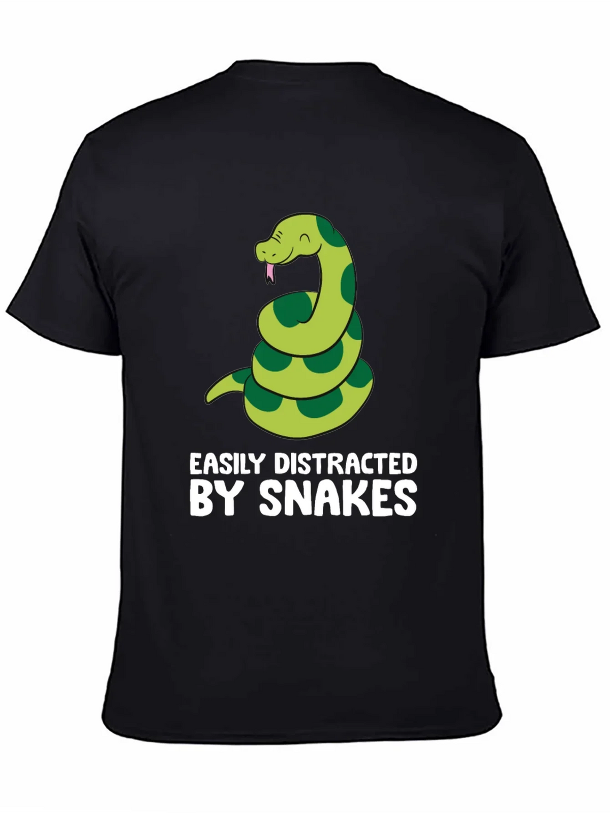 Easily Distracted By Snakes Graphic T-Shirt