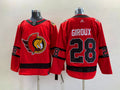 Men's Ottawa Senators Claude Giroux #28 Red Player Game Jersey1