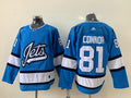Men's Winnipeg Jets Kyle Connor #81 Blue Player Jersey1