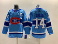 Men's Montreal Canadiens Nick Suzuki #14 Blue Player Jersey1