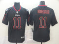Men's New England Patriots Julian Edelman #11 Black Game Jersey1