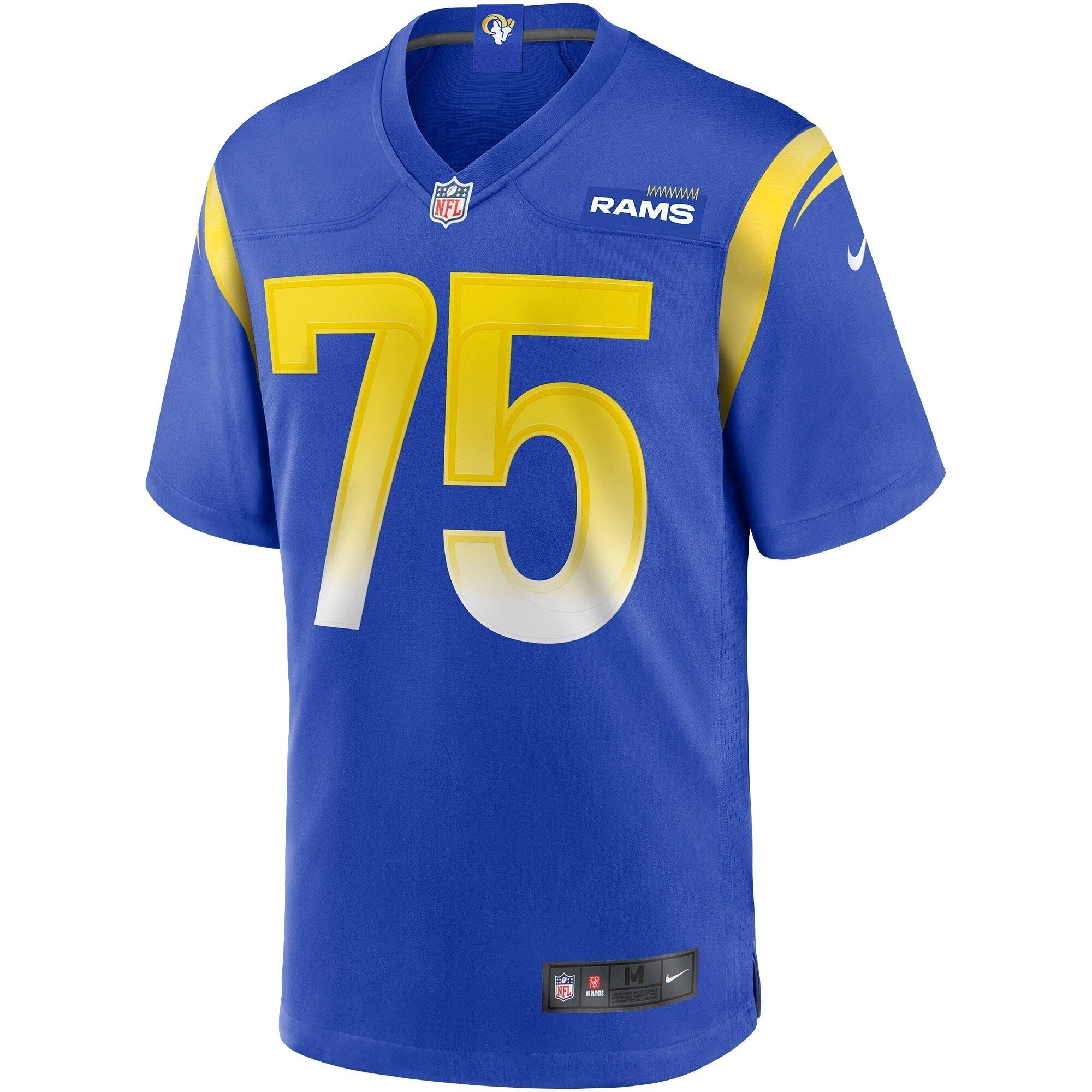 Deacon Jones Los Angeles Rams Nike Game Retired   Jersey - Royal
