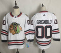 Men's Chicago Blackhawks Clark Griswold #00 Christmas Vacation White Breakaway Player Jersey1