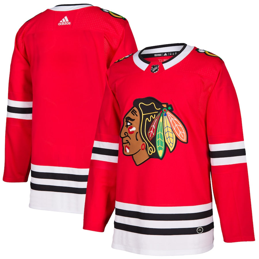 Chicago Blackhawks   Home   Blank Jersey - Red