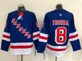 Men's New York Rangers Jacob Trouba #8 Blue Player Game Jersey1