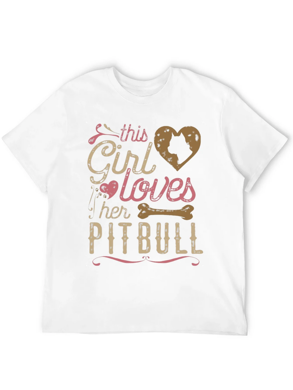 This Girl Loves Her Pitbull T-Shirt