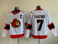 Men's Ottawa Senators Brady Tkachuk #7 White Player Game Jersey1