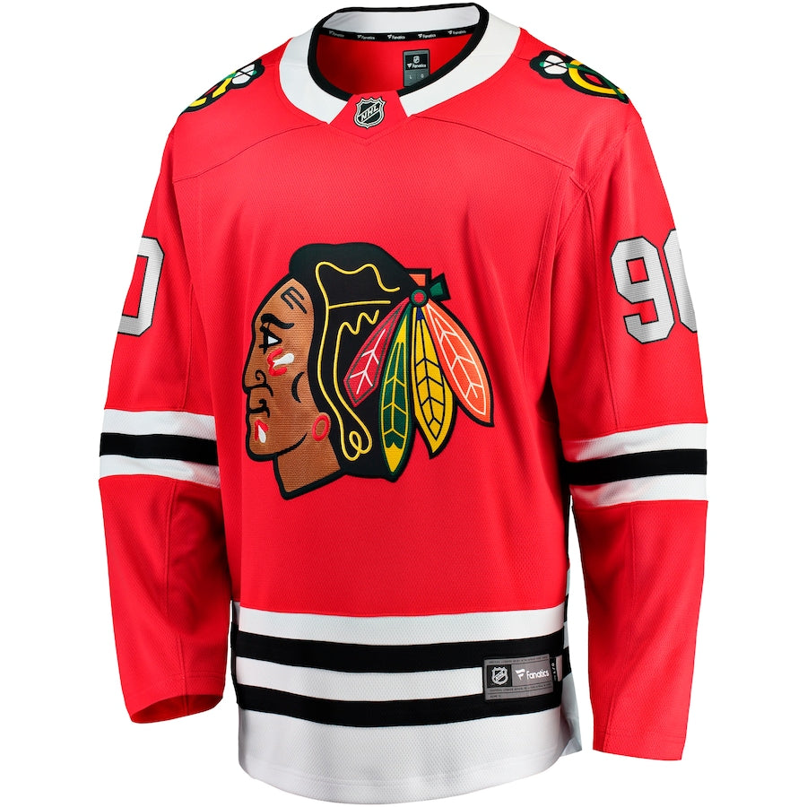 Tyler Johnson Chicago Blackhawks   Home Team Breakaway  Jersey - Red
