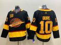 Men's Vancouver Canucks Pavel Bure #10 Black Breakaway Player Jersey1