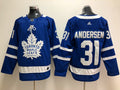 Men's Toronto Maple Leafs Frederik Andersen #31 Blue Player Game Jersey1