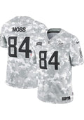 Randy Moss Nike Minnesota Vikings Mens White 2024 STS Limited Football Jersey $195.00