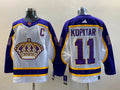 Men's Los Angeles Kings Anze Kopitar #11 White Breakaway Jersey1
