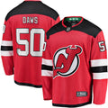 Nico Daws New Jersey Devils   Home Breakaway  Jersey - Red