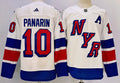 Men's New York Rangers Artemi Panarin #10 White Game Jersey1