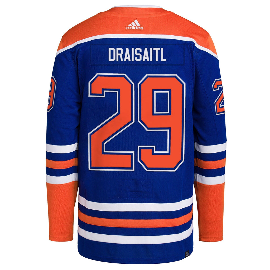 Leon Draisaitl Edmonton Oilers   Home Primegreen   Jersey - Royal