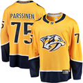 Men's Nashville Predators Juuso Parssinen #75 Gold Home Breakaway Jersey1