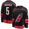 Jalen Chatfield Carolina Hurricanes   Home Premier Breakaway  Jersey - Black