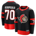 Men's Ottawa Senators Joonas Korpisalo #70 Black Player Jersey1