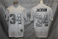 Men's Oakland Raiders Bo Jackson Mitchell & Ness White Legacy Replica Player Jersey1